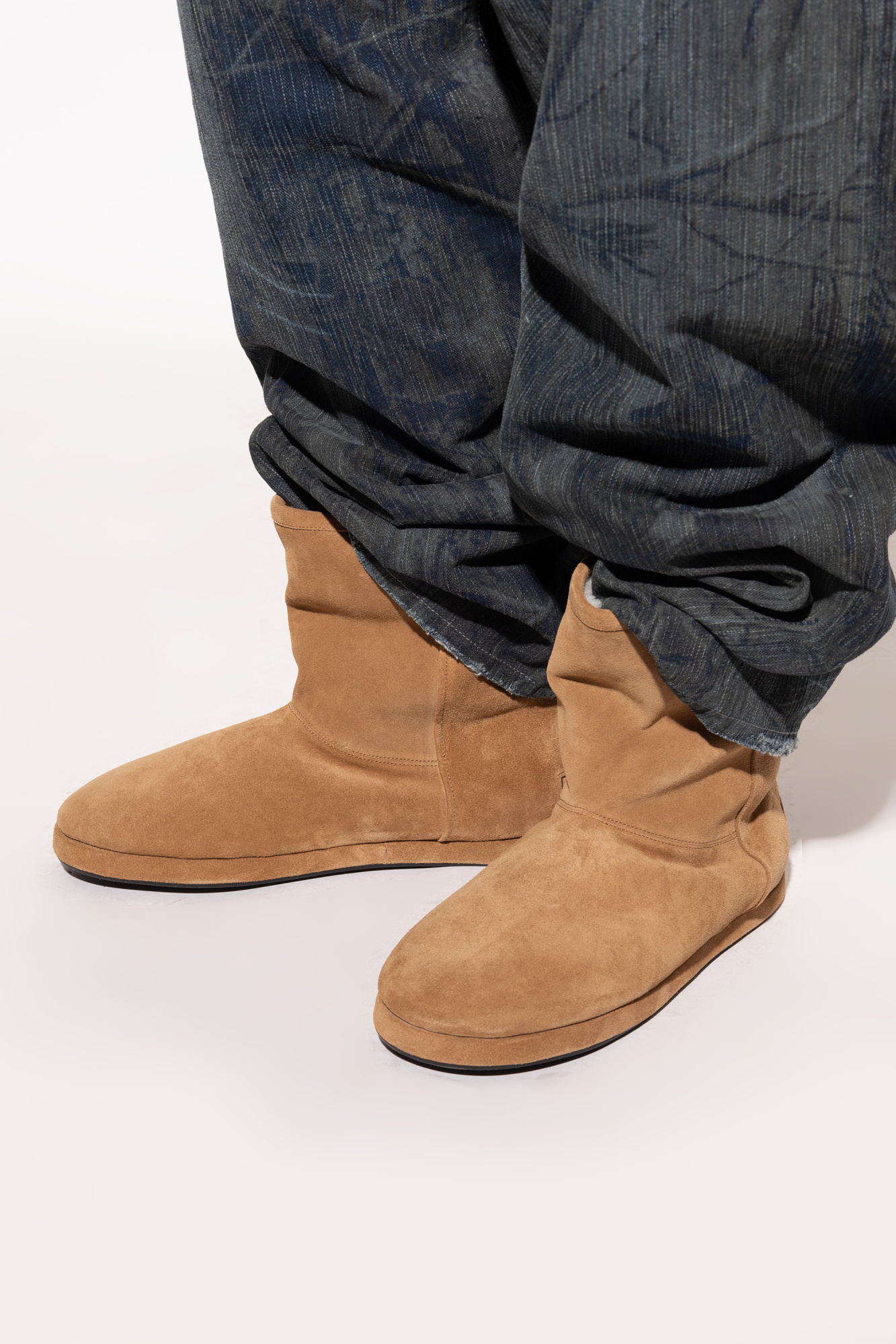 Balenciaga Suede snow boots 